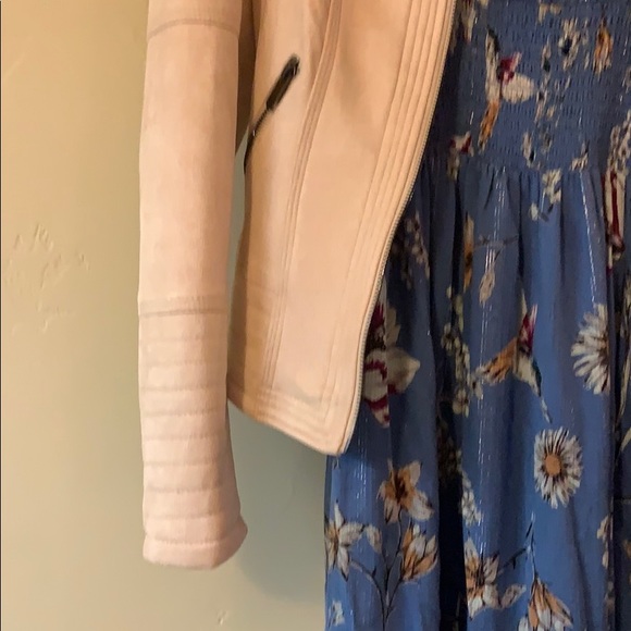 VEGAN LA coalition suede light pink jacket - Picture 4 of 8